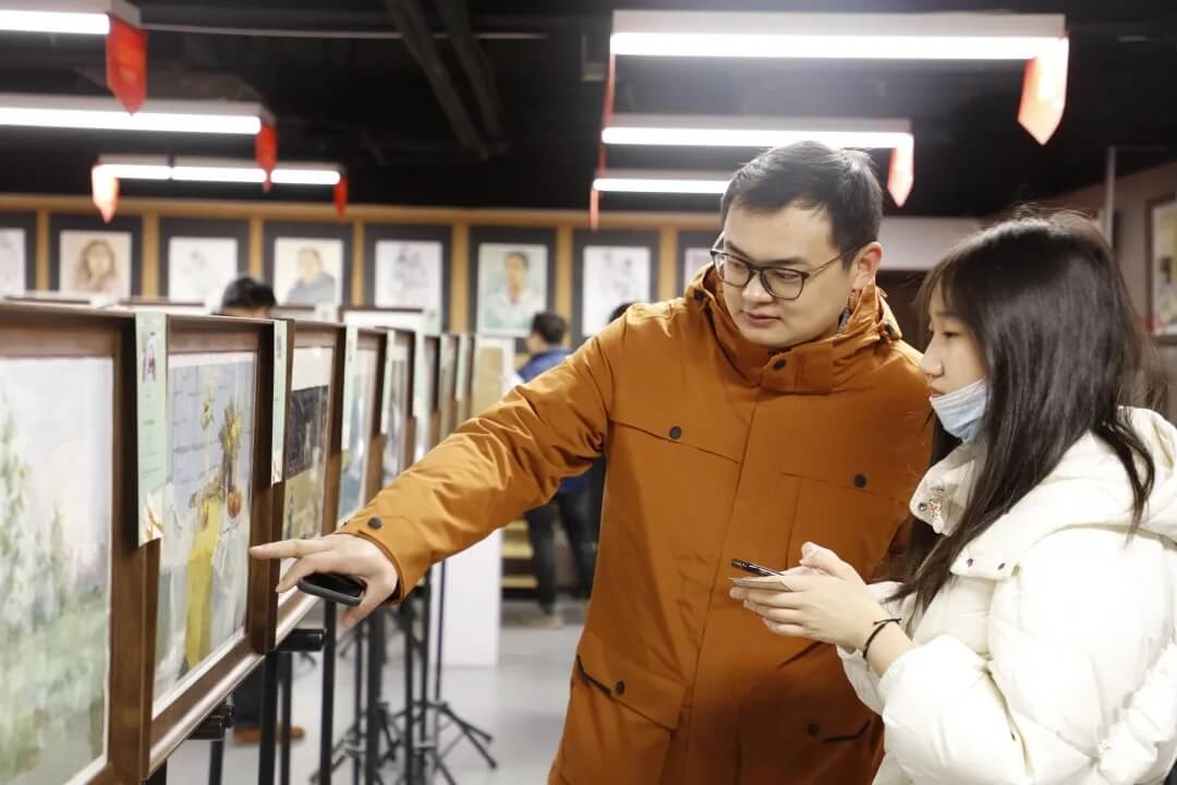新年第一展，你打卡了嗎？江蘇畫室老師帶你來打卡！22